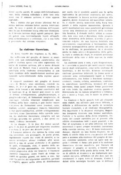 Il policlinico. Sezione pratica periodico di medicina, chirurgia e igiene