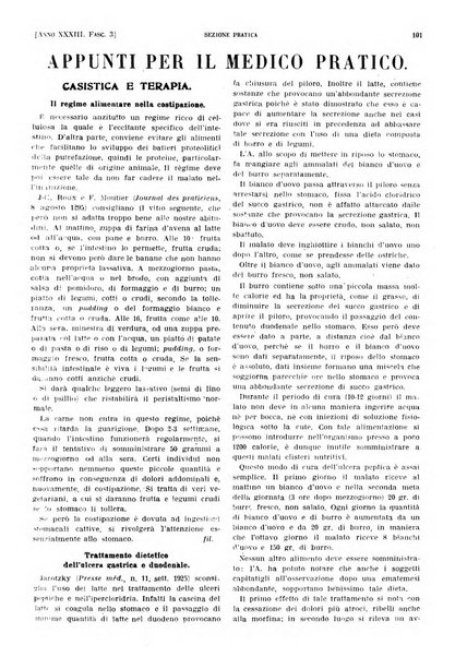 Il policlinico. Sezione pratica periodico di medicina, chirurgia e igiene