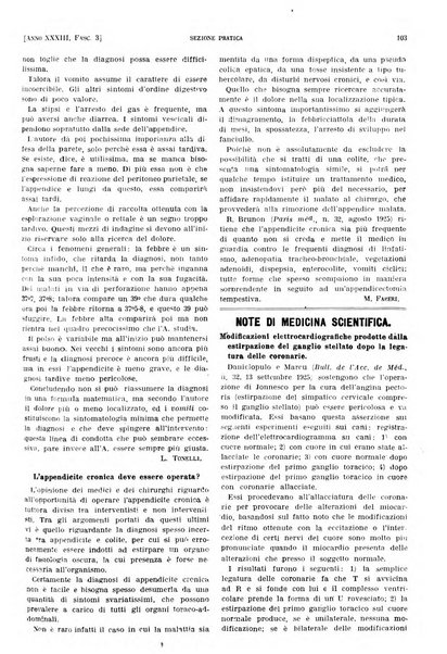 Il policlinico. Sezione pratica periodico di medicina, chirurgia e igiene