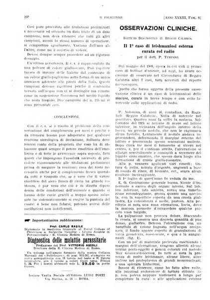 Il policlinico. Sezione pratica periodico di medicina, chirurgia e igiene