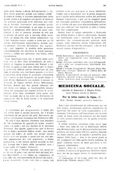 Il policlinico. Sezione pratica periodico di medicina, chirurgia e igiene