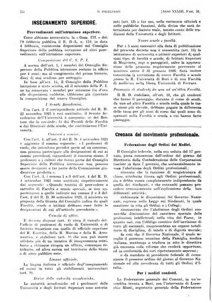 Il policlinico. Sezione pratica periodico di medicina, chirurgia e igiene