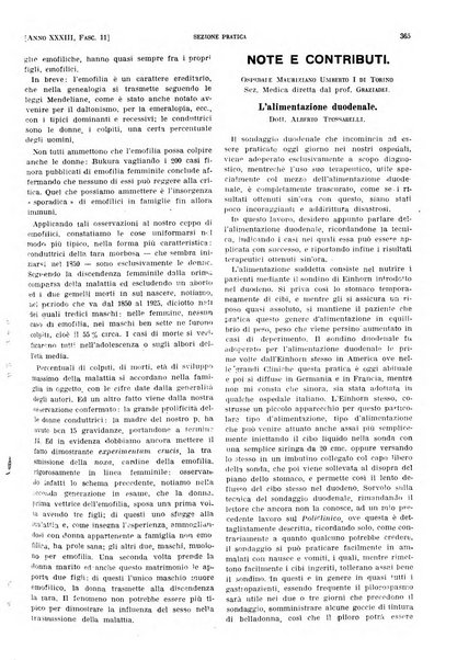 Il policlinico. Sezione pratica periodico di medicina, chirurgia e igiene