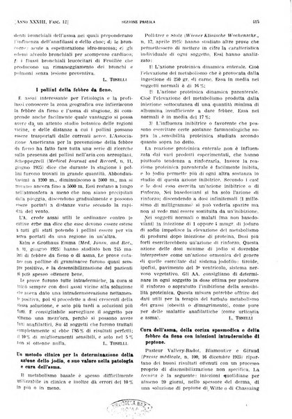 Il policlinico. Sezione pratica periodico di medicina, chirurgia e igiene