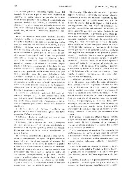 Il policlinico. Sezione pratica periodico di medicina, chirurgia e igiene