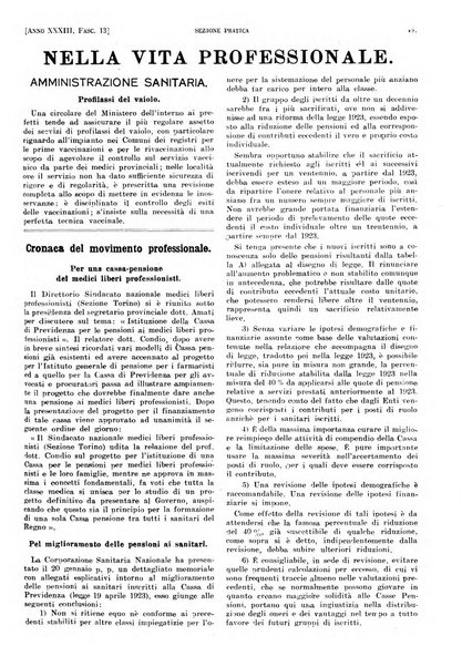 Il policlinico. Sezione pratica periodico di medicina, chirurgia e igiene