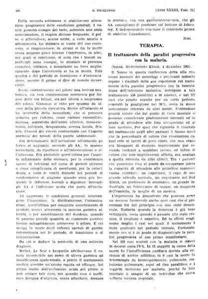 Il policlinico. Sezione pratica periodico di medicina, chirurgia e igiene