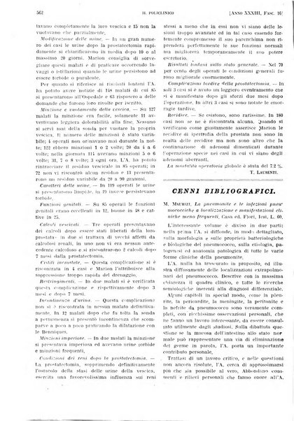 Il policlinico. Sezione pratica periodico di medicina, chirurgia e igiene