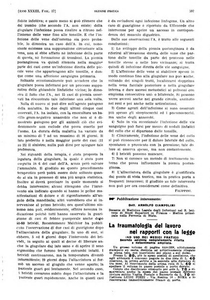 Il policlinico. Sezione pratica periodico di medicina, chirurgia e igiene