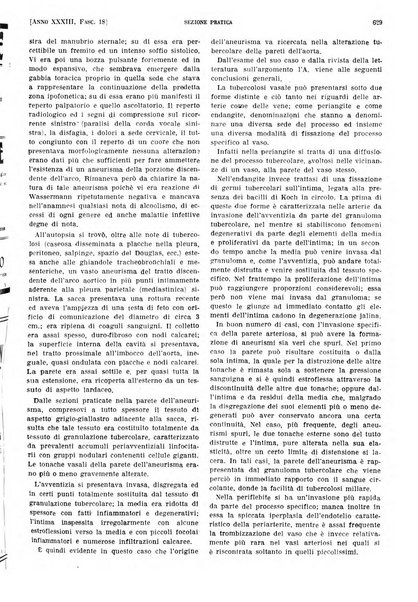 Il policlinico. Sezione pratica periodico di medicina, chirurgia e igiene