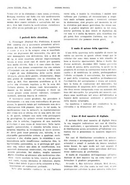 Il policlinico. Sezione pratica periodico di medicina, chirurgia e igiene