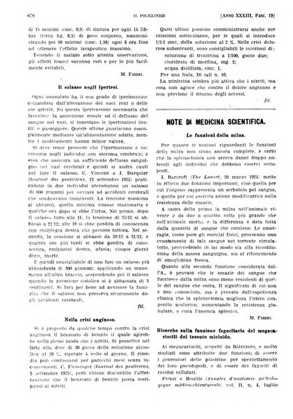 Il policlinico. Sezione pratica periodico di medicina, chirurgia e igiene