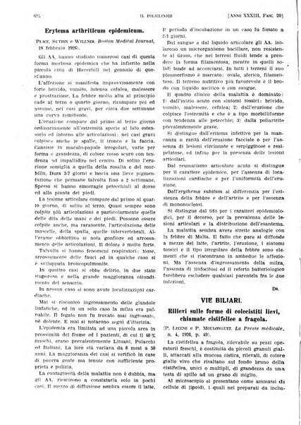 Il policlinico. Sezione pratica periodico di medicina, chirurgia e igiene