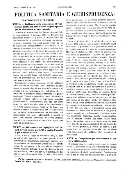 Il policlinico. Sezione pratica periodico di medicina, chirurgia e igiene