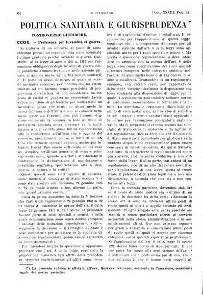 Il policlinico. Sezione pratica periodico di medicina, chirurgia e igiene