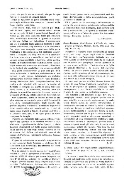 Il policlinico. Sezione pratica periodico di medicina, chirurgia e igiene