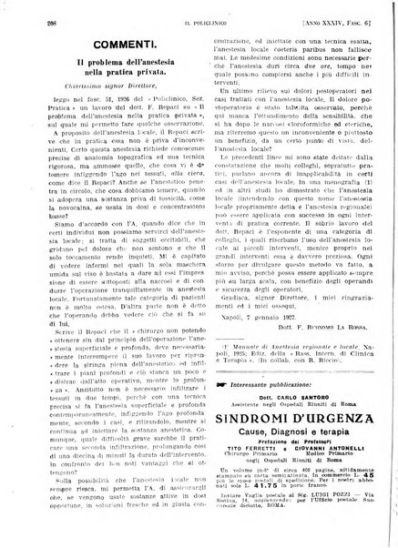 Il policlinico. Sezione pratica periodico di medicina, chirurgia e igiene