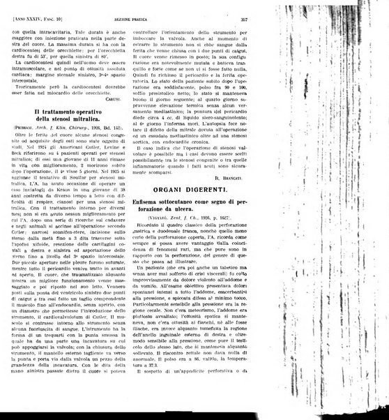 Il policlinico. Sezione pratica periodico di medicina, chirurgia e igiene