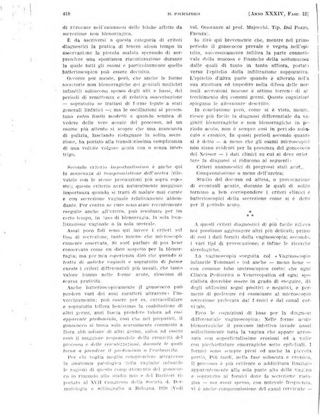 Il policlinico. Sezione pratica periodico di medicina, chirurgia e igiene