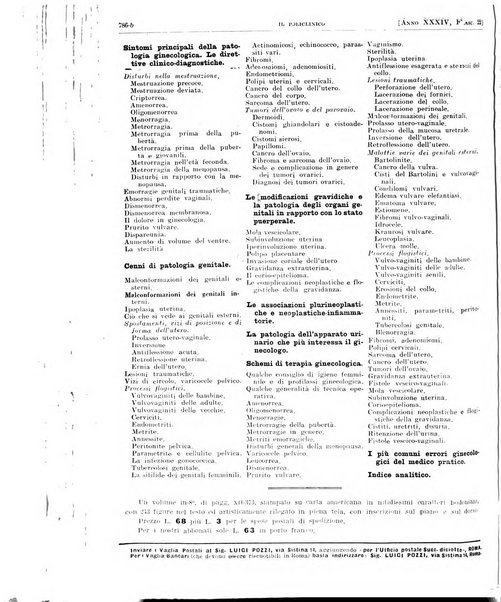 Il policlinico. Sezione pratica periodico di medicina, chirurgia e igiene