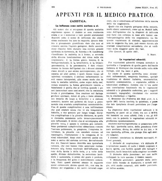 Il policlinico. Sezione pratica periodico di medicina, chirurgia e igiene