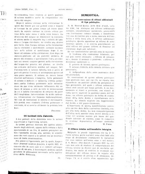 Il policlinico. Sezione pratica periodico di medicina, chirurgia e igiene