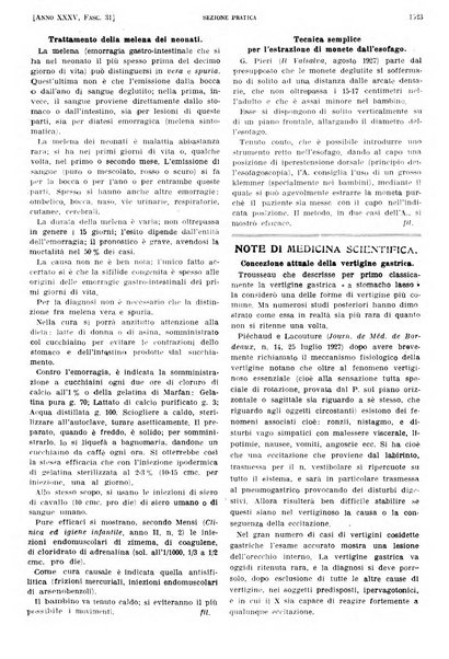 Il policlinico. Sezione pratica periodico di medicina, chirurgia e igiene