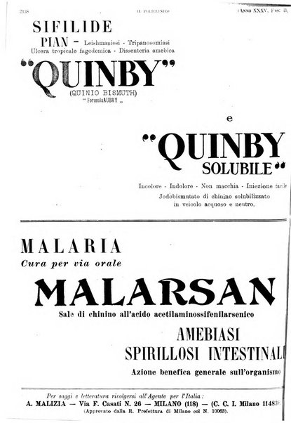 Il policlinico. Sezione pratica periodico di medicina, chirurgia e igiene