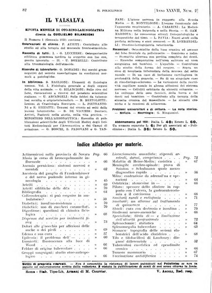 Il policlinico. Sezione pratica periodico di medicina, chirurgia e igiene