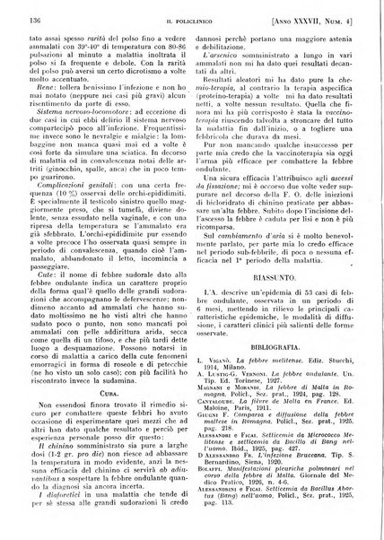 Il policlinico. Sezione pratica periodico di medicina, chirurgia e igiene