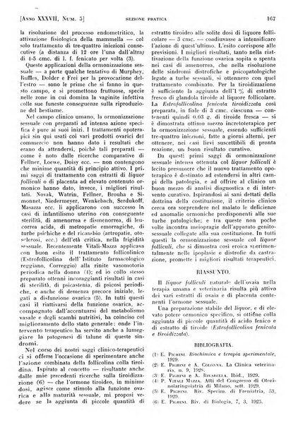 Il policlinico. Sezione pratica periodico di medicina, chirurgia e igiene