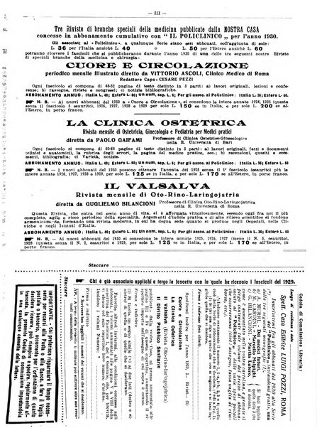 Il policlinico. Sezione pratica periodico di medicina, chirurgia e igiene