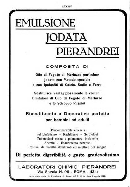 Il policlinico. Sezione pratica periodico di medicina, chirurgia e igiene