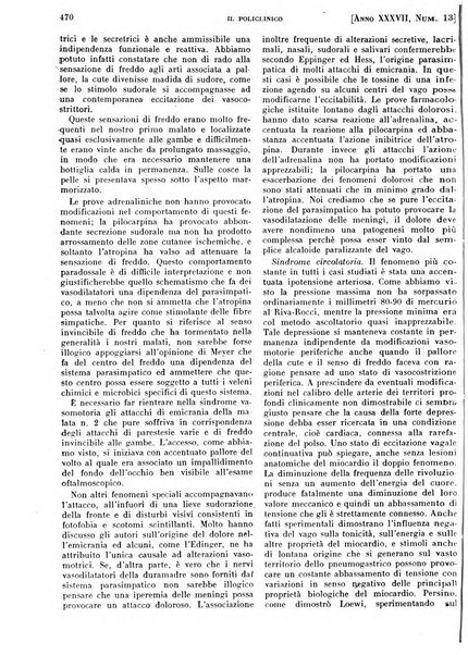 Il policlinico. Sezione pratica periodico di medicina, chirurgia e igiene