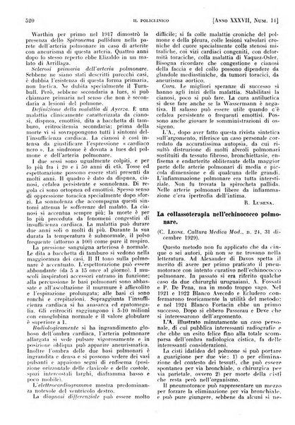 Il policlinico. Sezione pratica periodico di medicina, chirurgia e igiene