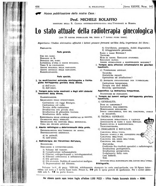 Il policlinico. Sezione pratica periodico di medicina, chirurgia e igiene