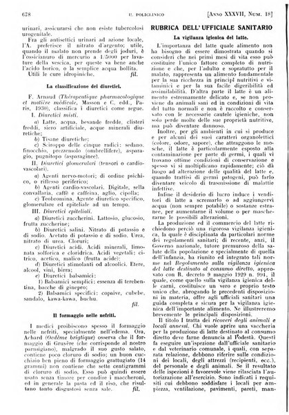 Il policlinico. Sezione pratica periodico di medicina, chirurgia e igiene