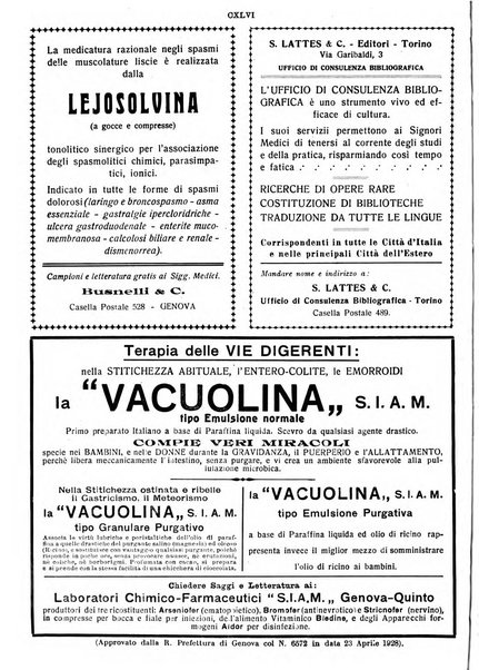 Il policlinico. Sezione pratica periodico di medicina, chirurgia e igiene