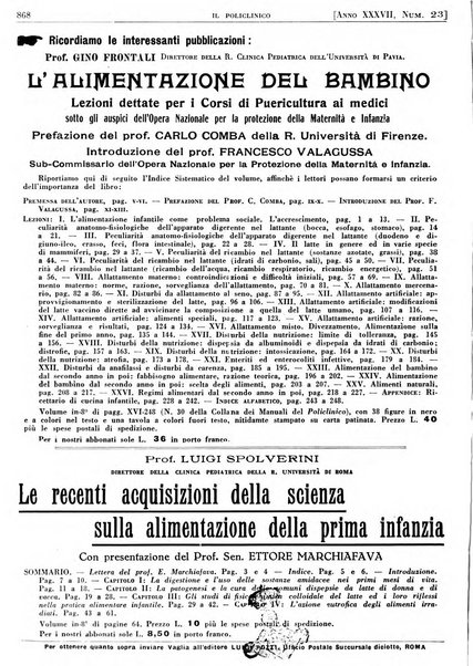 Il policlinico. Sezione pratica periodico di medicina, chirurgia e igiene