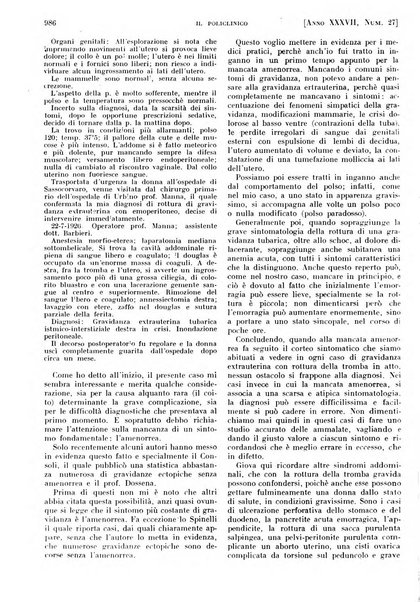 Il policlinico. Sezione pratica periodico di medicina, chirurgia e igiene