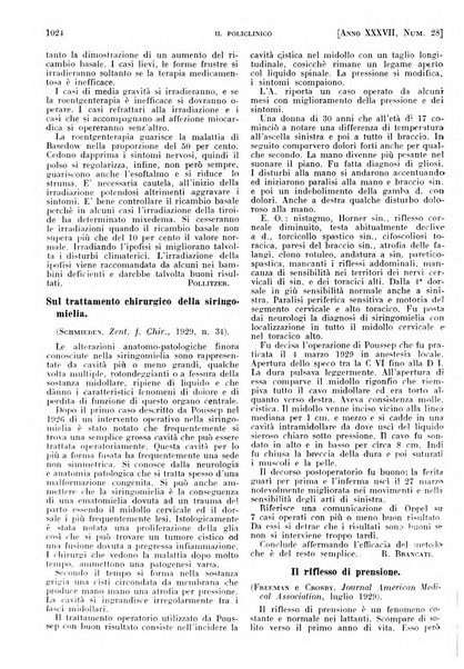 Il policlinico. Sezione pratica periodico di medicina, chirurgia e igiene