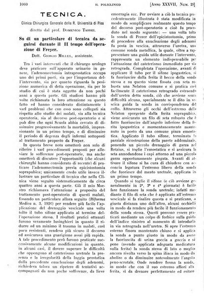 Il policlinico. Sezione pratica periodico di medicina, chirurgia e igiene