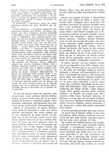 Il policlinico. Sezione pratica periodico di medicina, chirurgia e igiene