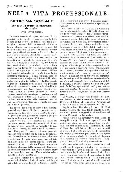 Il policlinico. Sezione pratica periodico di medicina, chirurgia e igiene