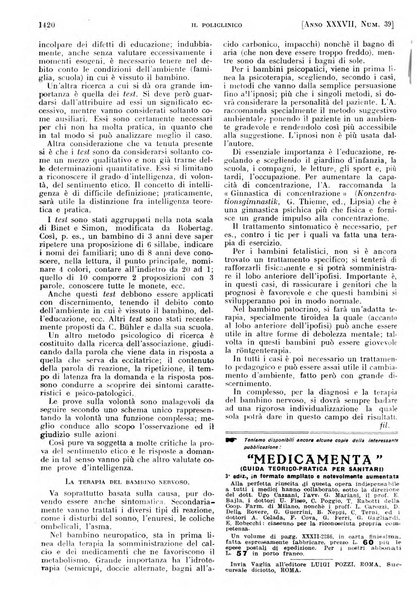 Il policlinico. Sezione pratica periodico di medicina, chirurgia e igiene