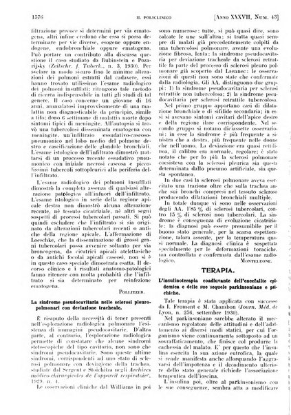 Il policlinico. Sezione pratica periodico di medicina, chirurgia e igiene