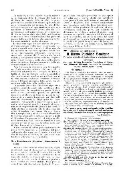 Il policlinico. Sezione pratica periodico di medicina, chirurgia e igiene