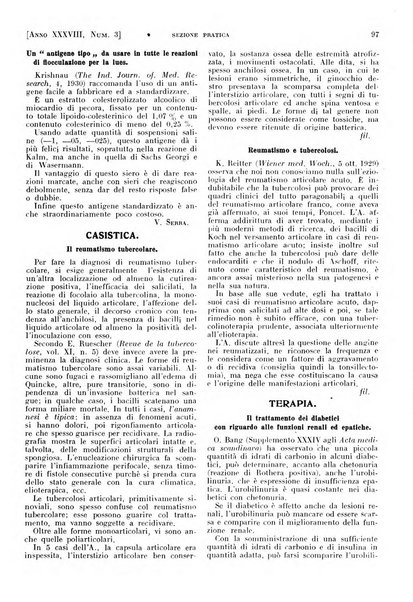 Il policlinico. Sezione pratica periodico di medicina, chirurgia e igiene