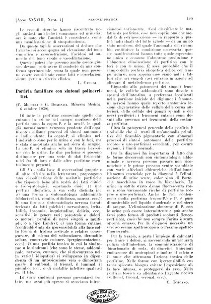 Il policlinico. Sezione pratica periodico di medicina, chirurgia e igiene