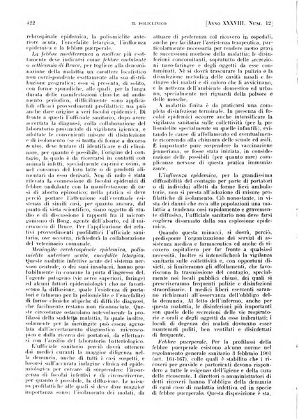 Il policlinico. Sezione pratica periodico di medicina, chirurgia e igiene